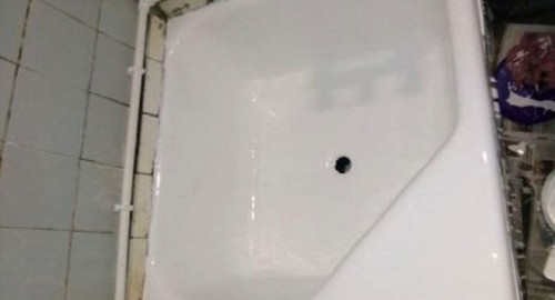 Обновление душевого поддона акрилом | Новосиньково